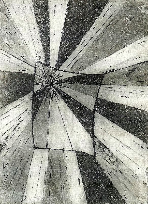 ZT. Ets en aquatint, 17x13cm, 2022 (22.51) oplage 6